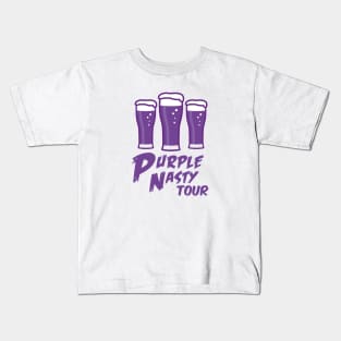 Purple Nasty Tour Kids T-Shirt